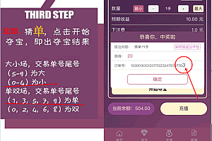 A0094很不错的夺宝游戏源码+荣耀夺宝源码/内置域名防封系统+对接个人免签码支付系统