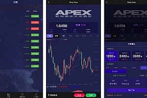 Q193-APEX多语言外汇微盘微交易所源码(HTML+PHP,代理分销+K线)