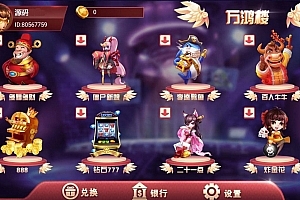 P292-UI不一样的万盛系列万鸿楼电玩全套源码组件+双端APP