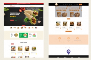 A0875–Poco – 快餐店酒吧实体店铺源代码 WordPress 主题