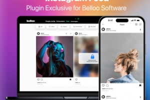 A1059-Belloo – 开箱即用交友平台，带假人约会源码程序-即时通讯 实时聊天视频一对一短视频系统