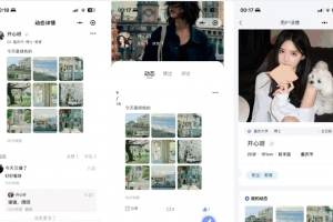 Q214-仿青藤之恋 社交交友软件 AppH5三端通用 即时通讯聊天微信小程序